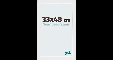 Your Decoration - Fotolijst 33x48 cm - MDF - Wit Hoogglans - Mura