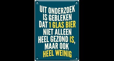 Metal signs - Uit onderzoek is gebleken