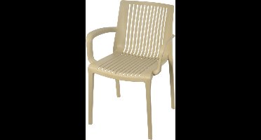 Stretto terrasstoel taupe