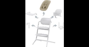Cybex Lemo - Kinderstoel - 4 in 1 Set - All White