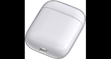 Hoesje geschikt voor Airpods 1 / Airpods 2 - Schokbestendig siliconen Case Silicone - Transparant