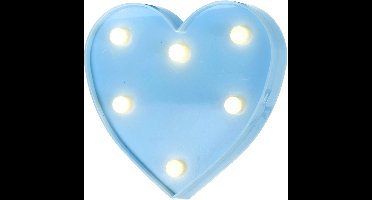 *** Hartjeslamp - Sfeerlampje - Werkt op batterijen - Leeslamp - Camping - Tent - van Heble® ***