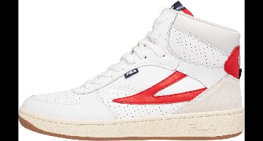 Fila Damen Basketball Sneaker Fila Sevaro Mid Women White-Fila Red-42