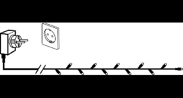 Star Trading LED-lichtketting 'Golden Warm White', warm wit, 360 LED's, 25m