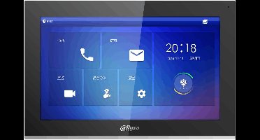 Dahua VTH5441G IP video intercom 10 inch touchscreen binnen monitor met PoE