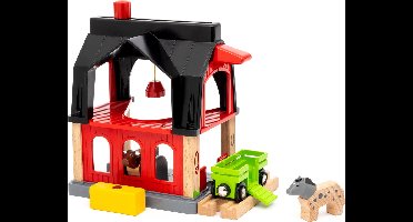 BRIO World Ã¢â‚¬â€œ 36012 Stal | Accessoire voor treinset voor kinderen vanaf 3 jaar