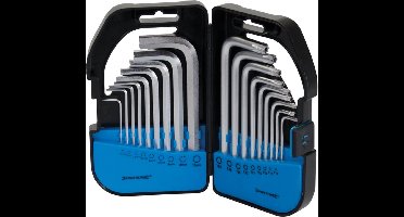 Silverline 341662 18 Delige Torx en inbussleutel set