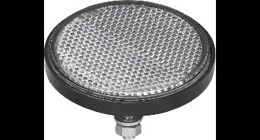 ProPlus Reflector - Ø 60 mm - Wit - M5 bout en moer - E-gekeurd - Met grondplaat