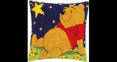 Vervaco - Kruissteekkussen kit - Disney Winnie the Pooh - PN-0014605 - Borduren - Borduurpakket - Borduurpakket volwassenen - Borduurpakket kind