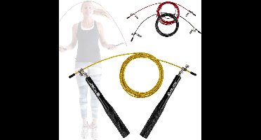 Pure2Improve Springtouwen met gewichten 3 st