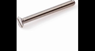 Metaalschroef rvs A2 pk M5x40mm DIN963