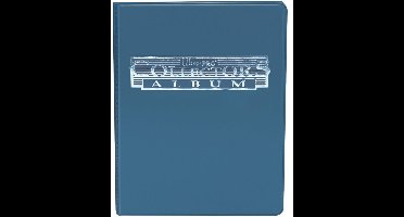 Ultra Pro Collectors Album Portfolio Boek 9-Pocket Blauw - GEEN multomap / NIET uitbreidbaar