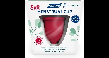Vuokkoset Soft Menstruatiecup - Maat S - TPE - Comfortabel - Finland Made - Vouwtechnieken - Klimaatneutraal