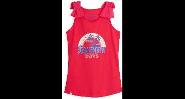 4PRESIDENT T-shirt meisjes - Barberry - Maat 104 - Meiden shirt