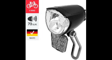 Lynx Koplamp E-bike Max 70 Lux Oem Zwart