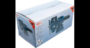 BGS Bankschroef - 100 mm spanbekken - 360° draaibaar