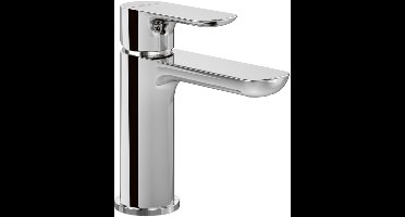 Villeroy & Boch O.novo Eengreeps wastafelkraan - zonder Push-Open afvoergarnituur - chroom