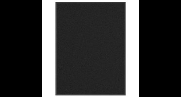 vidaXL - Deurmat - 90x120 - cm - zwart