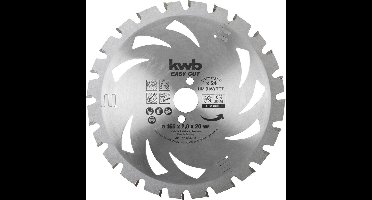 KWB Cirkelzaagblad HM - Easy Cut - 165x20mm - 24T