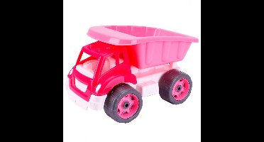 Sun Fun Roze Kiepwagen voor Meisjes 32CM - Zandbak Speelgoed - Buitenspeelgoed