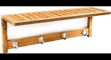 ApexArte® Wandkapstok met Hoedenplank - Kapstok - Wandplank