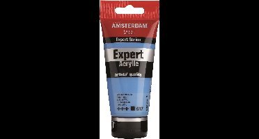 Amsterdam Expert Acrylverf - Blauwe Acrylverf - #517 Koningsblauw - Acrylic Paint - Acrylaatverf – Acrylic Paint – Hobbyverf – Kunstschildersverf - Hobbyverf Blauw - 75ml