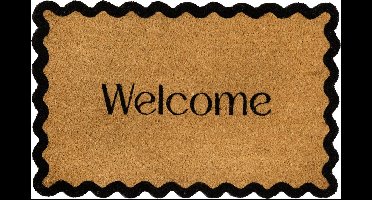 MD Entree - Deurmat - Kokosmat - Wave Welcome - 45 x 70 cm