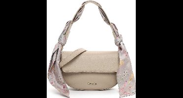 Tamaris Schoudertas Fabia Handbag with Flap Sand Taupe