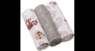 Baby Ono 3 Stuks Beige Luiaard Hydrofiel Luiers