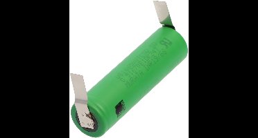 Sony Konion US18650VTC5D batterij, 3,6V tot 3,7V 2800mAh, maximale stroomuitgang 35A, met U-vormige soldeerlip