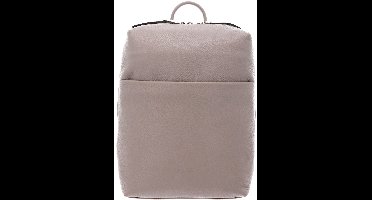 PICARD Leren vrijetijdsrugzak rugzak met laptopvak Pure Backpack Mud Taupe