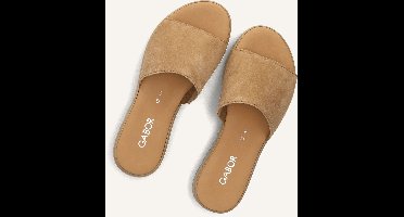 Gabor 730 Slippers - Dames - Camel - Maat 43