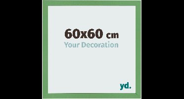 Your Decoration - Fotolijst 60x60 cm - MDF - Groen - Bologna