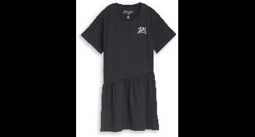 Tom Tailor - Mini-jurk met print - Maat 164 - coal grey