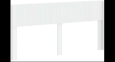 vidaXL - Hoofdbord - Wit - PB