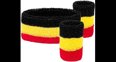 Zweetbanden set Belgie