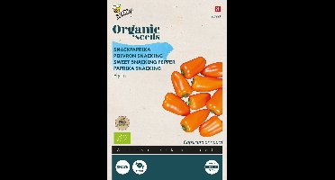 Buzzy - Organic Snackpaprika Flynn (BIO) oranje