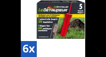 Ontmoller – Navulling – Ultrasoon – 5 Ontmollers - Voordeelverpakking - 6 stuks