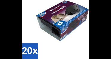BSI – Ratten Lokaasdoos – XL – 24 × 19 × 9,5 cm - Bulkverpakking - 20 stuks