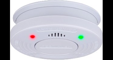 Grundig Rookmelder 10 Jaar Batterij met Optische Sensor - Brandmelder met Test en Hush Functie - Rookdetector met 85dB Alarm en LED Indicator - 10 Jaar Batterij