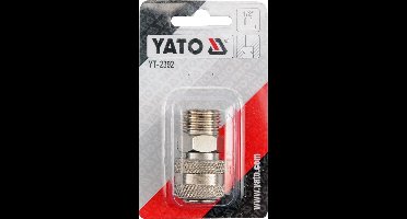 Yato - Snelkoppelingsplaat - 1/2'' Buitenste Schroefdraad