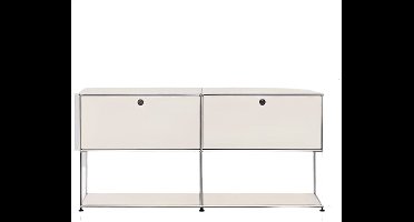 TV-Kast – TV-Meubel – Media Meubel – Woonkamer Kast – Roestvrij Staal – Modern Metalen Frame - Stijl 3