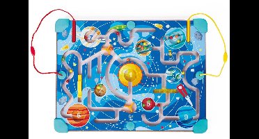 2in1 Magnetisch doolhof en Tangram bord - Hape - vanaf 18 maanden