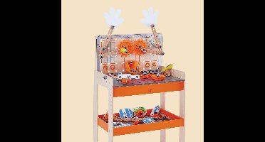 Hape Deluxe Wetenschappelijke Werkbank - Experimenteerset met 79 Onderdelen voor Kinderen vanaf 4 Jaar