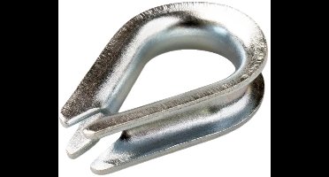 5 mm staaldraadkous - draadkous - kabelkous - staalkabelkous - beschremingkous - veiligheidskabelkous