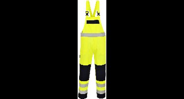 Portwest Hi-Vis Multi-Norm Amerikaanse Overall FR63 - Geel/Marine - XXL