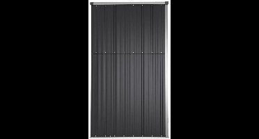 Dierenverblijf Buiten – Dierenhuis Kippenhok Knaagdieren Verblijf – Antraciet – Stevig Kunststof – Goede Ventilatie – Ruim & Duurzaam