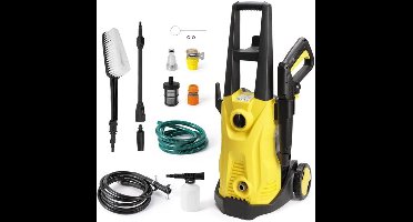 Hogedrukreiniger – Elektrische Hogedrukspuit – Waterreiniger – Terrasreiniger – Auto Wasapparaat – 1200-2000W Motor – 100-130 Bar Druk