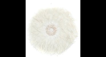 De Coastal Juju Muurdecoratie - Wit - L