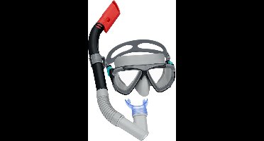 Bestway snorkelset Blackstripe assorti (1 stuk) assorti